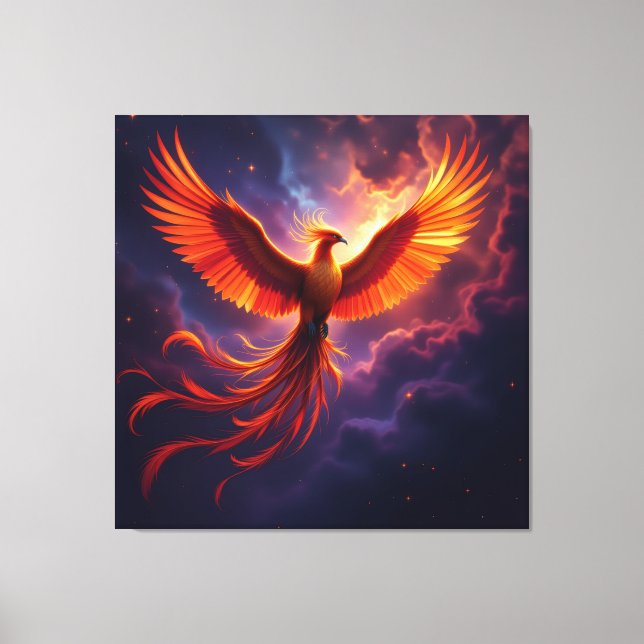 Lienzo Wiedergeburt des Phönix   (Anverso)