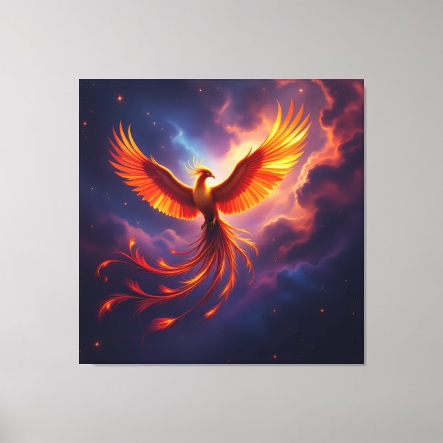 Lienzo Wiedergeburt des Phönix   (Anverso)