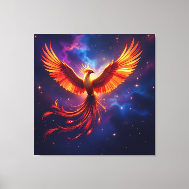 Lienzo Wiedergeburt des Phönix   (Anverso)