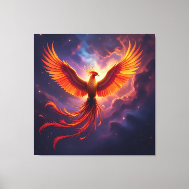 Lienzo Wiedergeburt des Phönix   (Anverso)