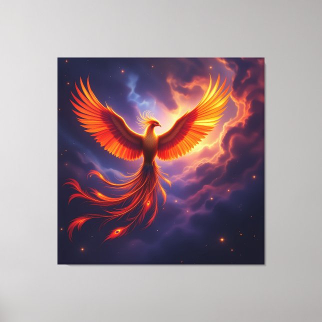 Lienzo Wiedergeburt des Phönix   (Anverso)