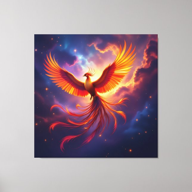 Lienzo Wiedergeburt des Phönix   (Anverso)