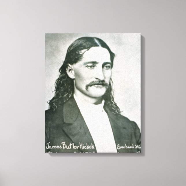 Lienzo 'Wild Bill' Hickok (foto de abajo) (Anverso)