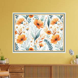 Lienzo Wildflower Botanical Boho
