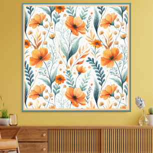 Lienzo Wildflower Botanical Boho