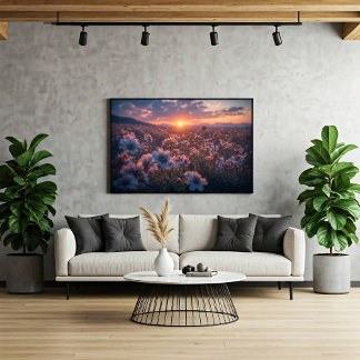 Lienzo Wildflower Field