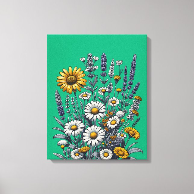 Lienzo Wildflower Meadow Bliss (Anverso)