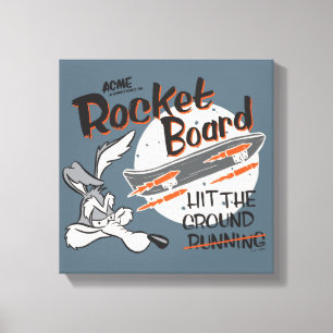 Lienzo WILE E. COYOTE™ Tabla Cohete ACME