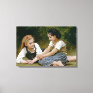 Lienzo William-Adolphe Bouguereau - Las Reuniones Nueces