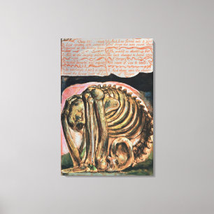 Lienzo William Blake   La creación de Urizen en material