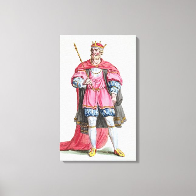 Lienzo William el conquistador (1027-87), de 'Receuil des (Anverso)