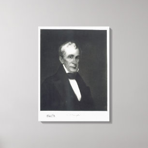 Lienzo William Henry Harrison, noveno presidente de la Un