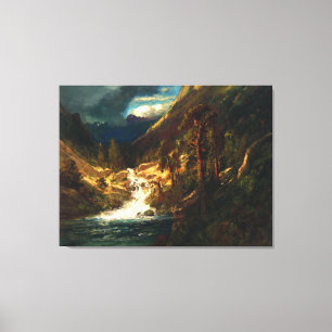 Lienzo William Keith Hetch Hetchy Side Canyon II