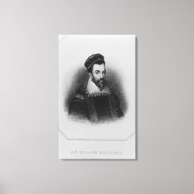 Lienzo William Maitland de Lethington (Anverso)