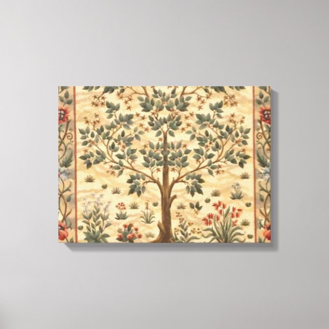 Lienzo William Morris Tree De La Vida (Anverso)