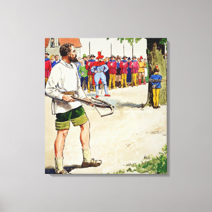 Lienzo William Tell, de 'Peeps into the Past', publica