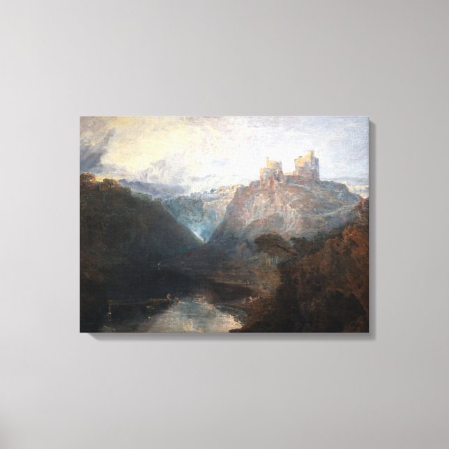 Lienzo William Turner - Castillo de Kilgarren, Pembrokesh (Anverso)