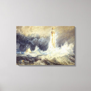 Lienzo William Turner - Faro de Bell Rock