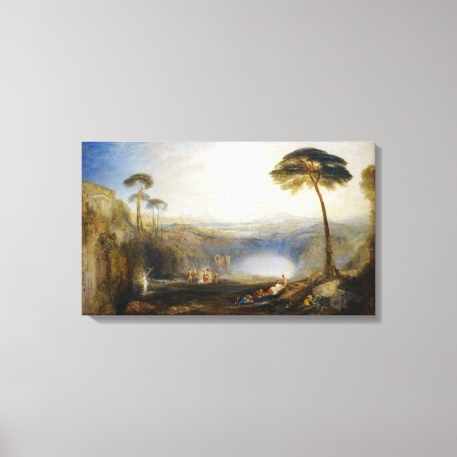 Lienzo William Turner - La masa dorada (Anverso)