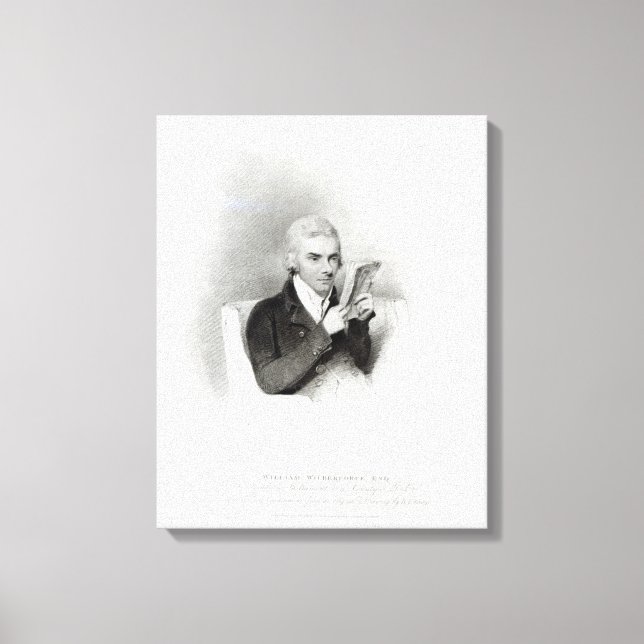 Lienzo William Wilberforce (Anverso)