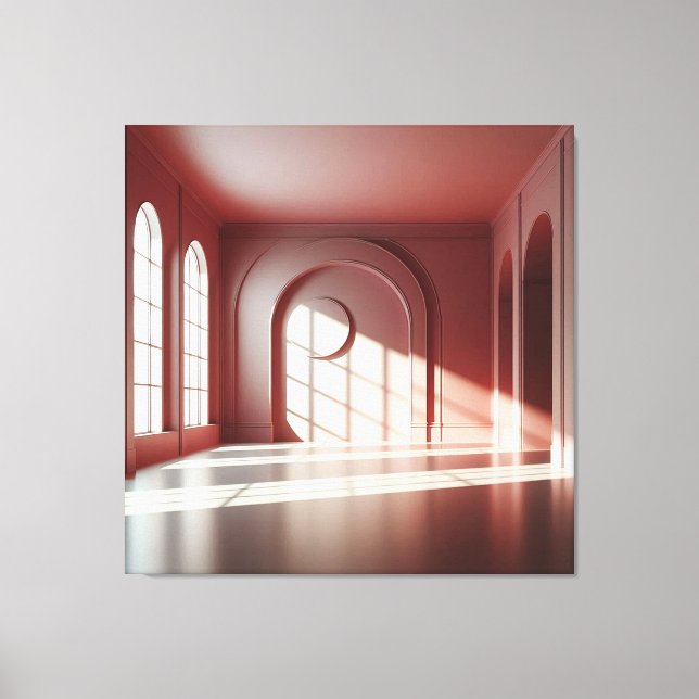 Lienzo Window Room with Shadow Structure (Anverso)