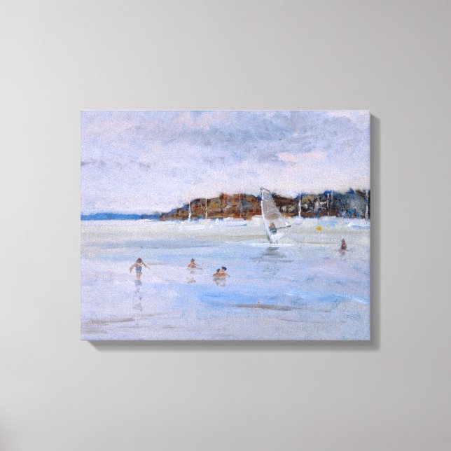 Lienzo Windsurfer y Bañeras (Anverso)