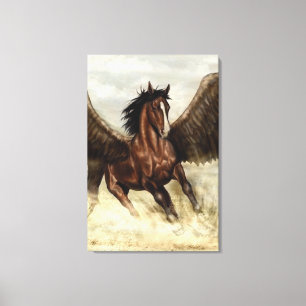 Lienzo Winged Pegasus