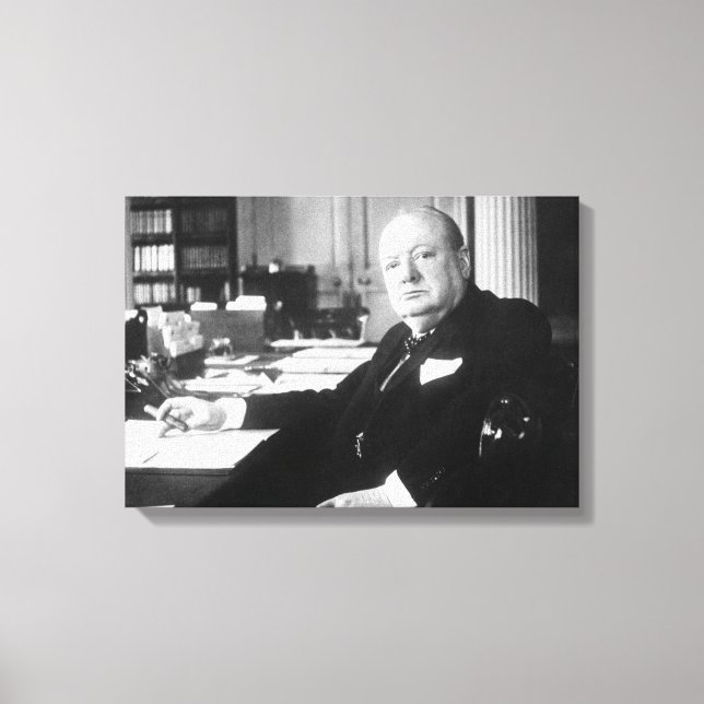 Lienzo Winston Churchill Canvas (Anverso)