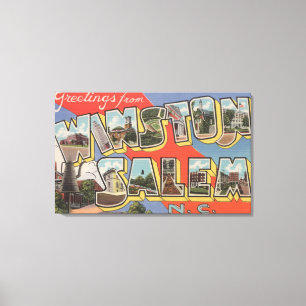 Lienzo Winston-Salem, Carolina del Norte