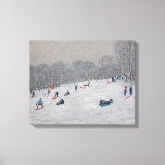 Lienzo Winter Darley Park 2009 (Anverso)