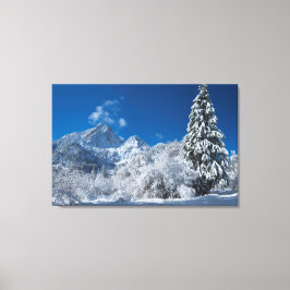 Lienzo Winter Mountain Wonderland