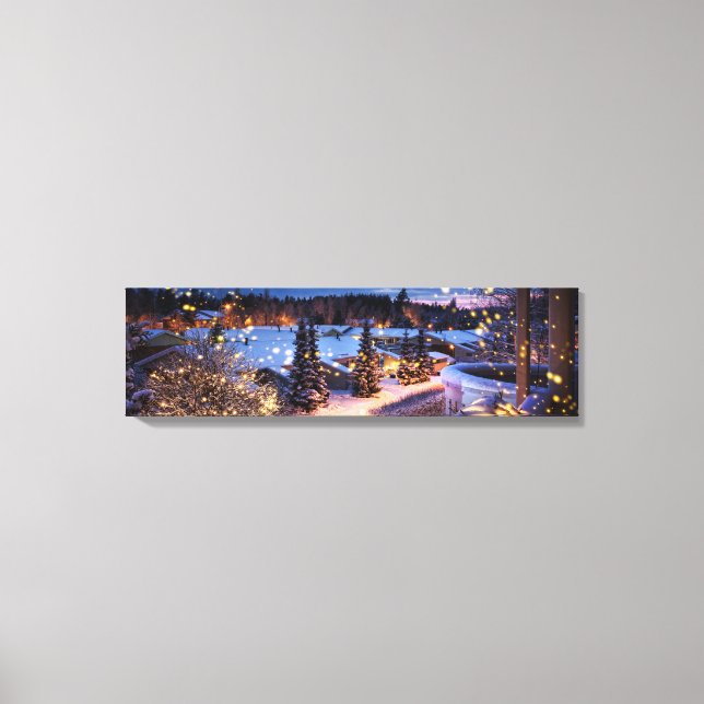 Lienzo Winter Wonderland (Anverso)