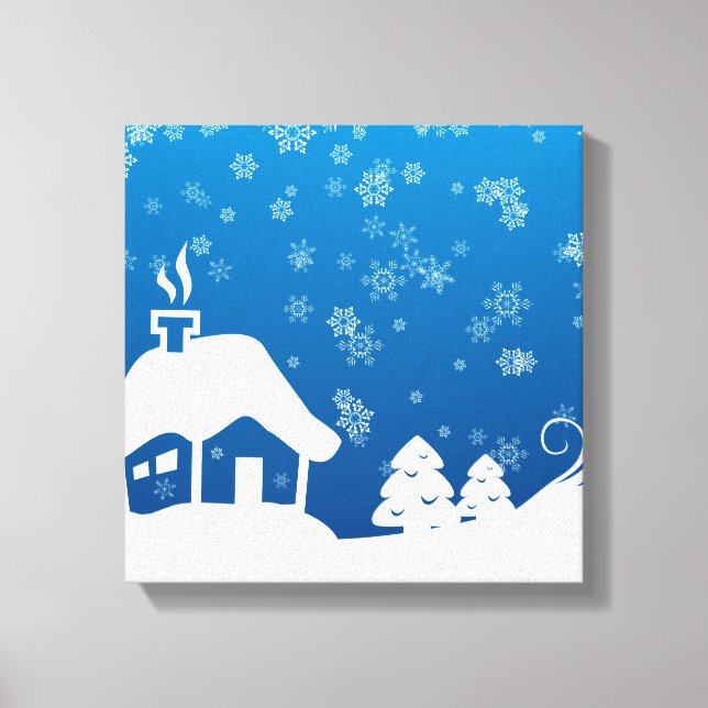 Lienzo Winter Wonderland Wrapped Canvas (Anverso)