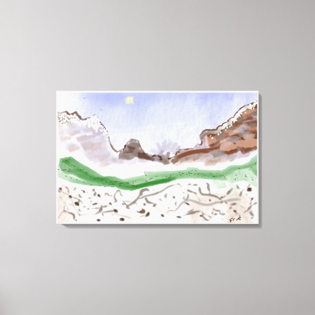 Lienzo Wintry Mix Canvas Print (Anverso)