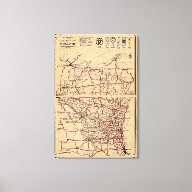 Lienzo Wisconsin 6 (Anverso)