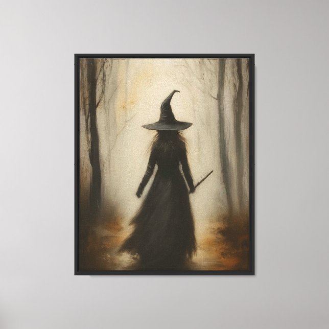 Lienzo Witchy Halloween (Anverso)