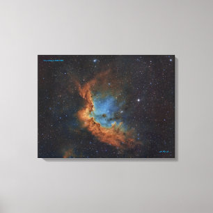 Lienzo Wizard Nebula (NGC 7380)