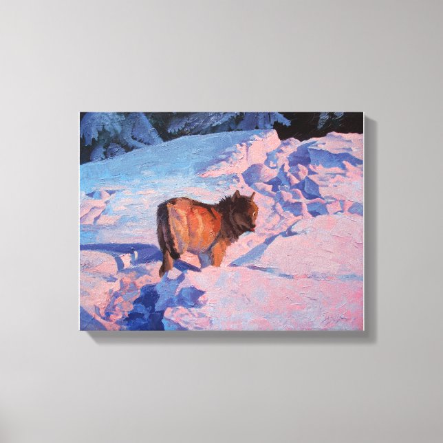 Lienzo Wolf (Anverso)