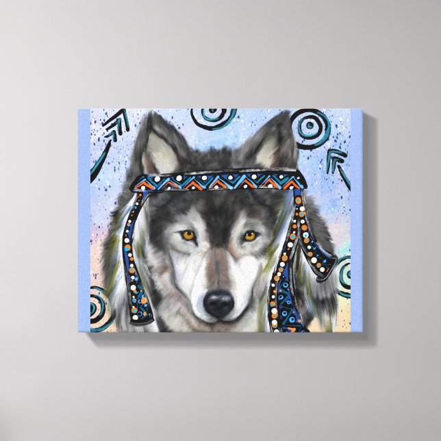 Lienzo Wolf Art (Anverso)