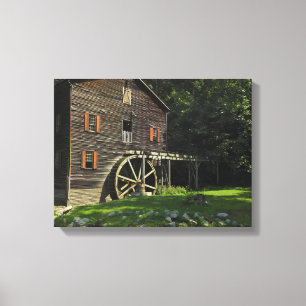 Lienzo Wolf Creek Grist Mill