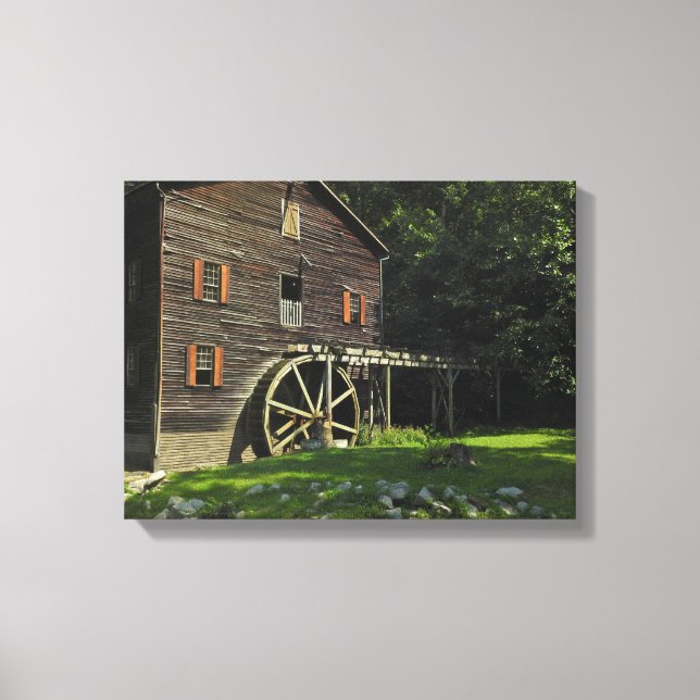 Lienzo Wolf Creek Grist Mill (Anverso)