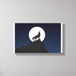Lienzo Wolf Zazzle_Growshop.
