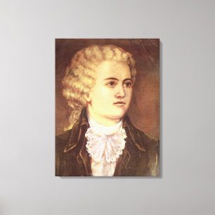 Lienzo Wolfgang Amadeus Mozart durante su estancia