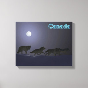 Lienzo Wolfpack - Canadá