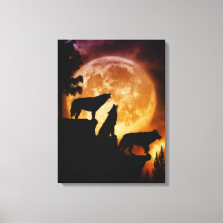Lienzo Wolves Peak Wrapl Canvas