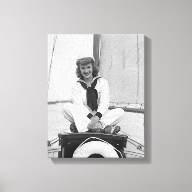 Lienzo Woman Sailor (Anverso)