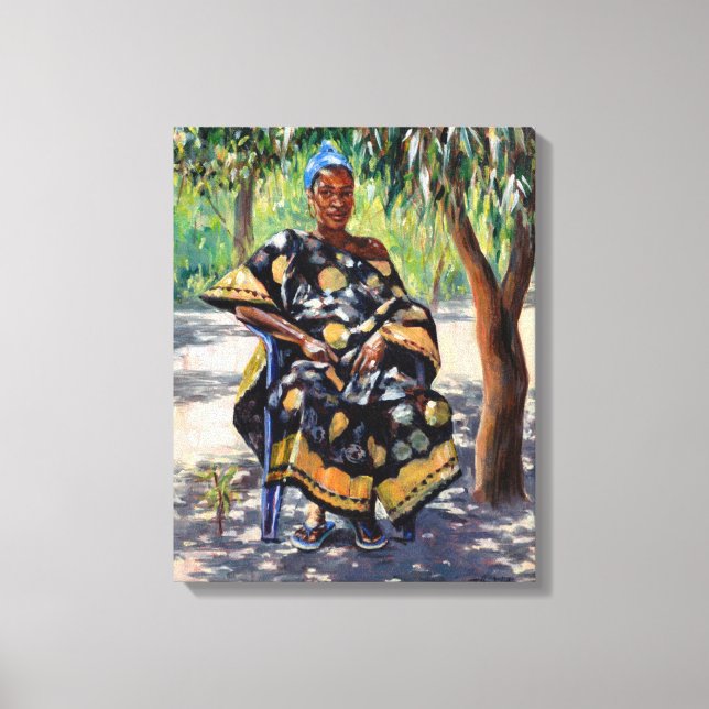 Lienzo Woman Sitting 2004 (Anverso)