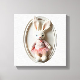 Lienzo Wonder Wall Art Ballerina Bunny