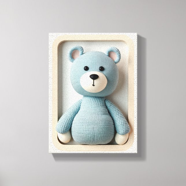 Lienzo Wonder Wall Art Blue Bliss (Anverso)