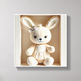 Lienzo Wonder Wall Art Elegant Bunny Belle